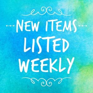 Every week 💙New items are posted in my closet!